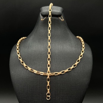 زنجیر ‌دستبند آجری طرح ورساچ